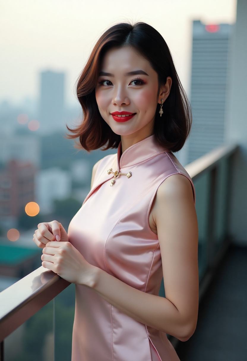 旧城灯火海报